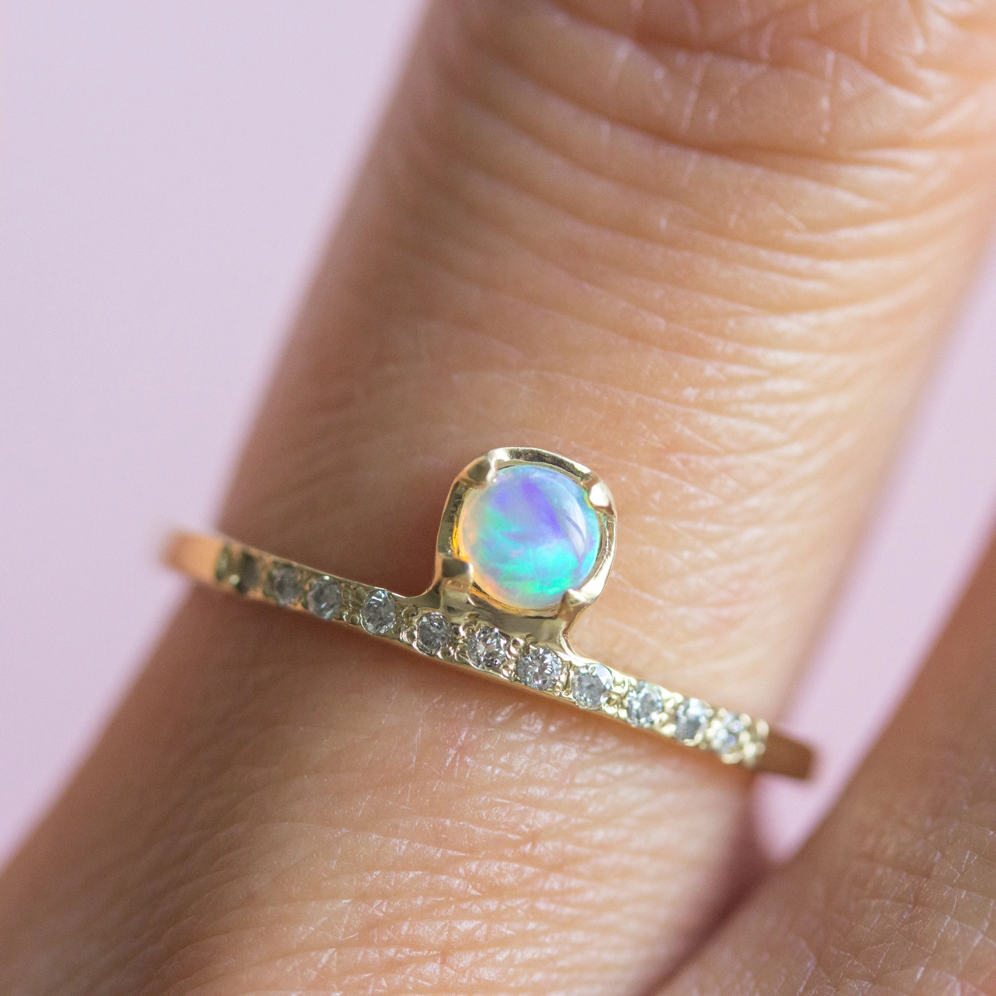 Mira Opal Ring - Size 5