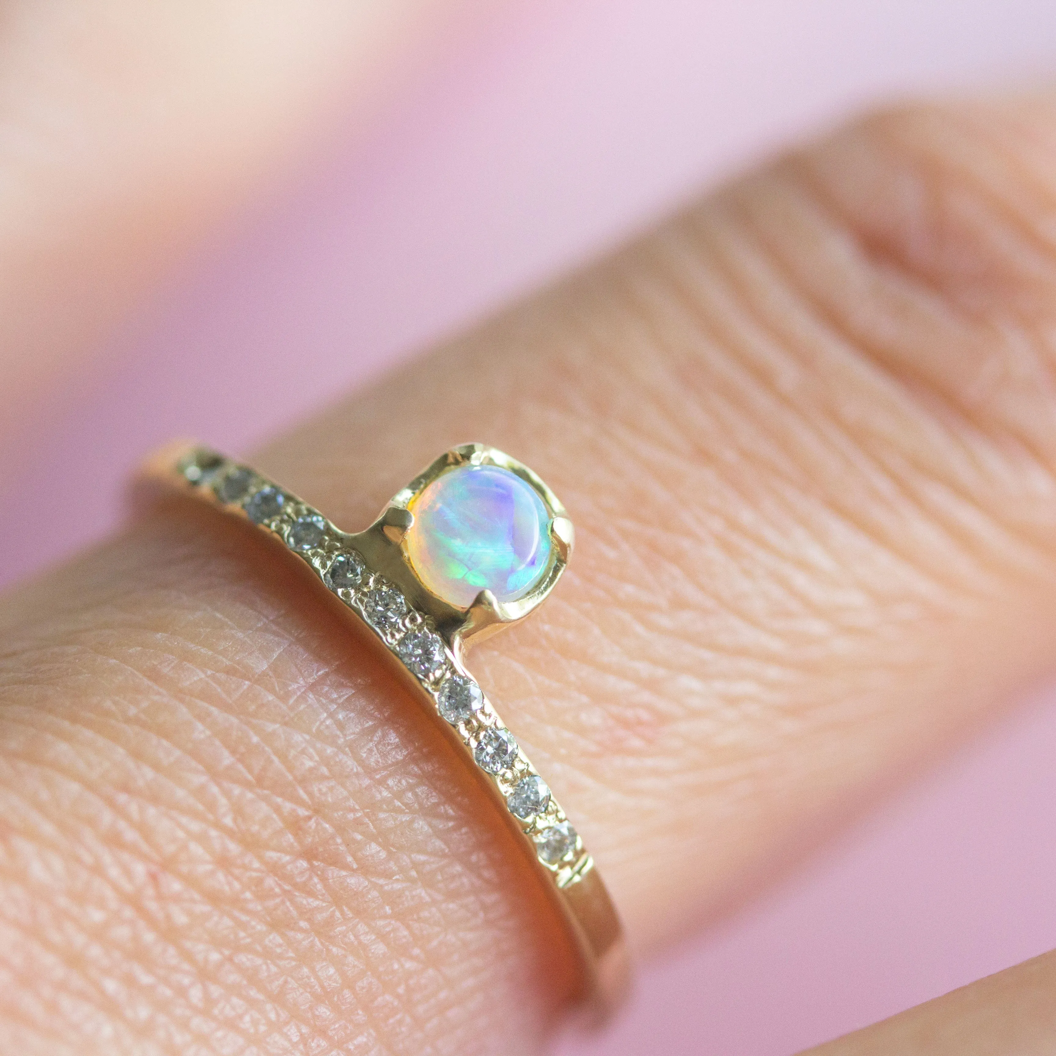 Mira Opal Ring - Size 5