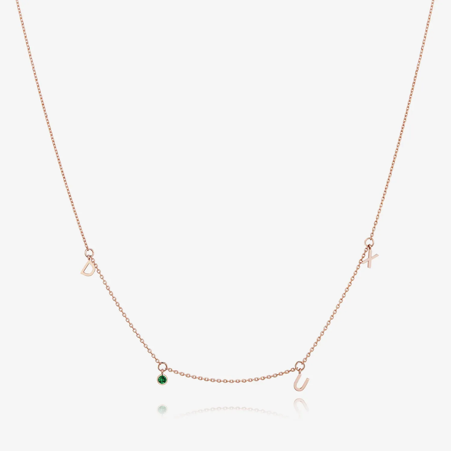Miss. Doux Gold Necklace JDRNR3S15TG