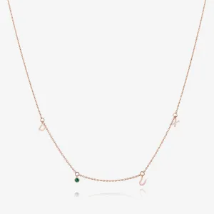 Miss. Doux Gold Necklace JDRNR3S15TG
