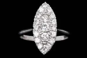 Modern Platinum .75 Carat Round Brilliant Cut Diamond Ring