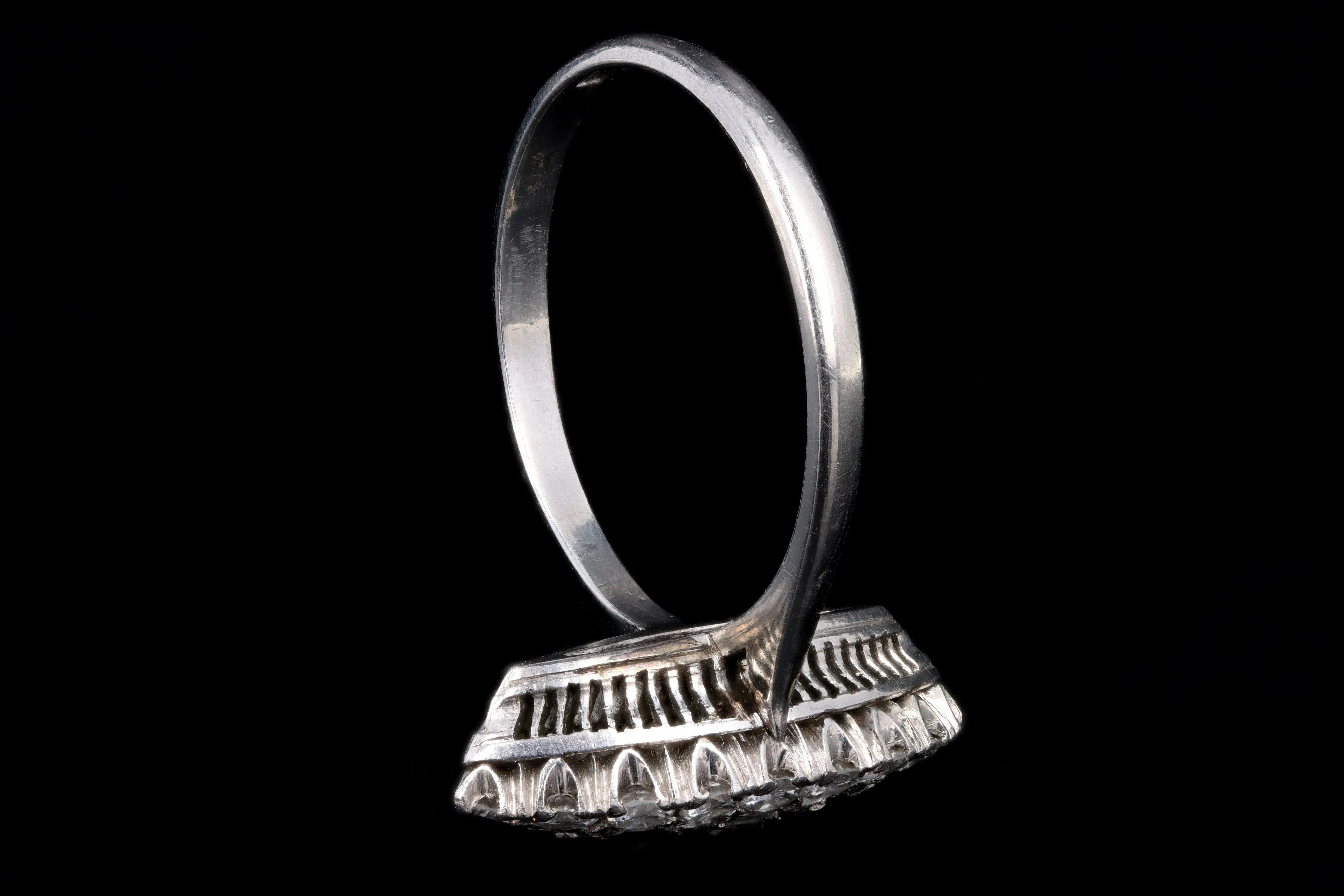 Modern Platinum .75 Carat Round Brilliant Cut Diamond Ring