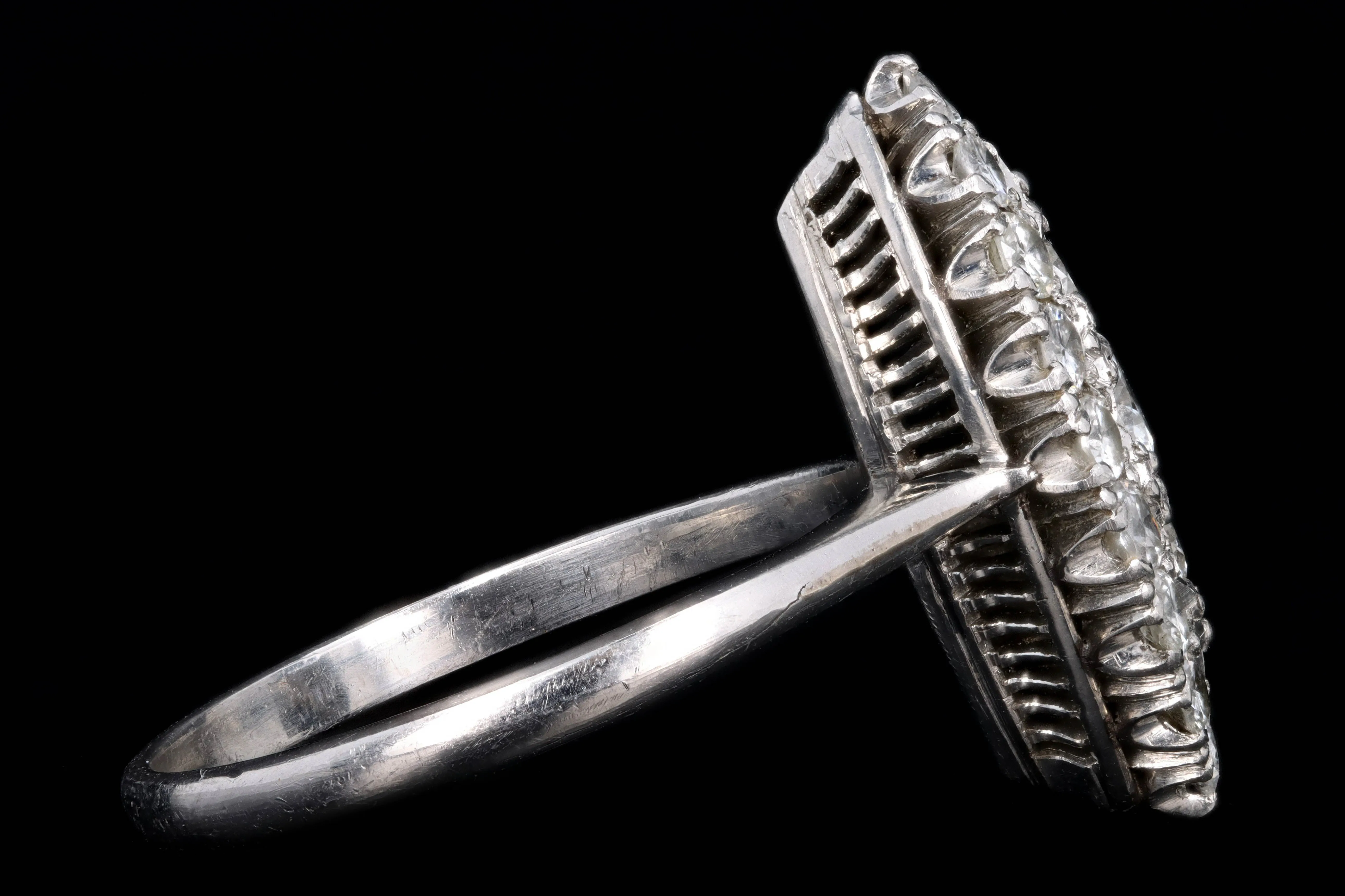 Modern Platinum .75 Carat Round Brilliant Cut Diamond Ring