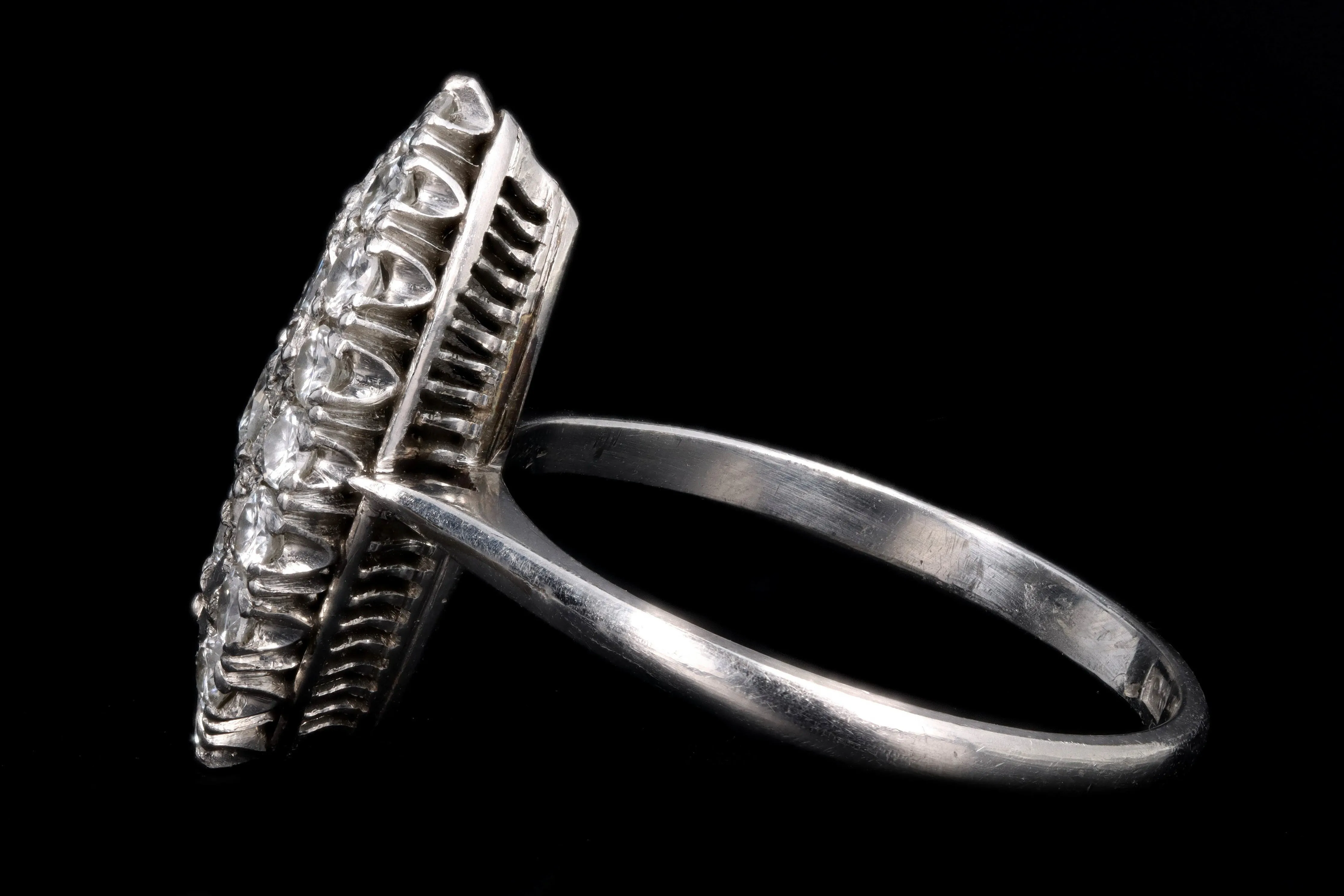 Modern Platinum .75 Carat Round Brilliant Cut Diamond Ring