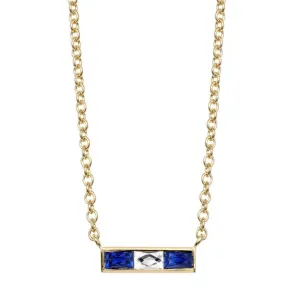 MONET NECKLACE WITH DIAMONDS AND GEMSTONES