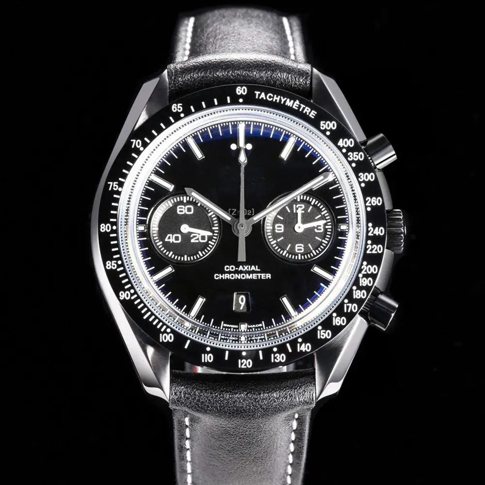 Moon 311.92.44.51.01.007 AAAAA 5A Quality 1:1 Watches 44.25Mm Men Automatic Chronograph 9300 Movement with Gift Box Watch