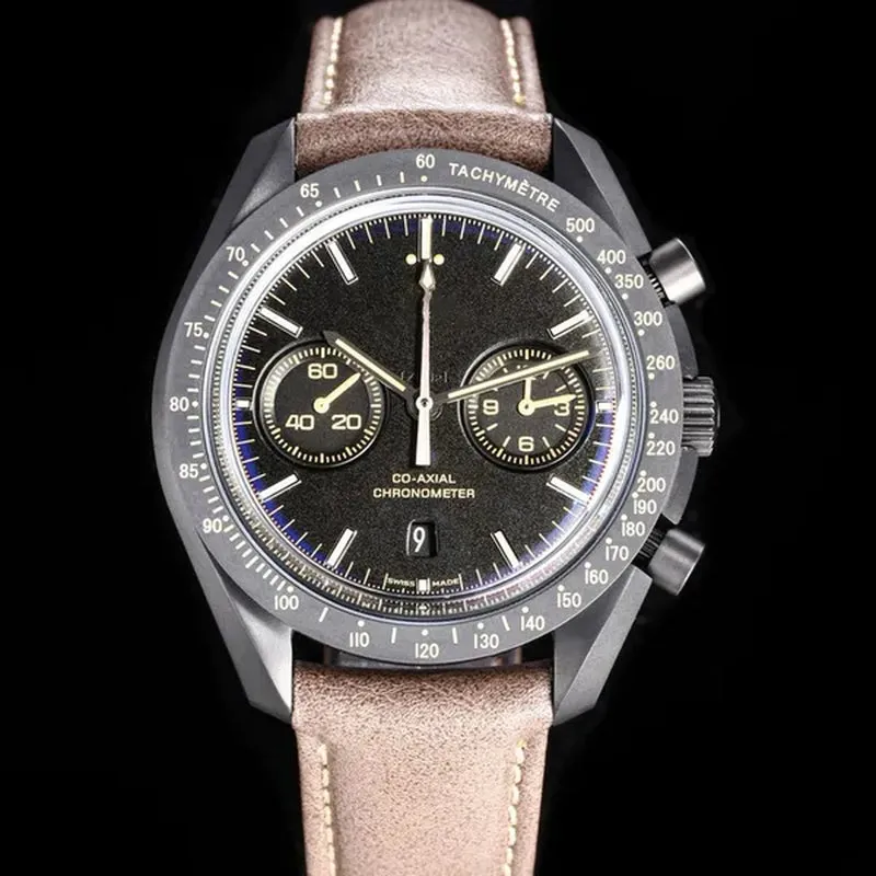 Moon 311.92.44.51.01.007 AAAAA 5A Quality 1:1 Watches 44.25Mm Men Automatic Chronograph 9300 Movement with Gift Box Watch