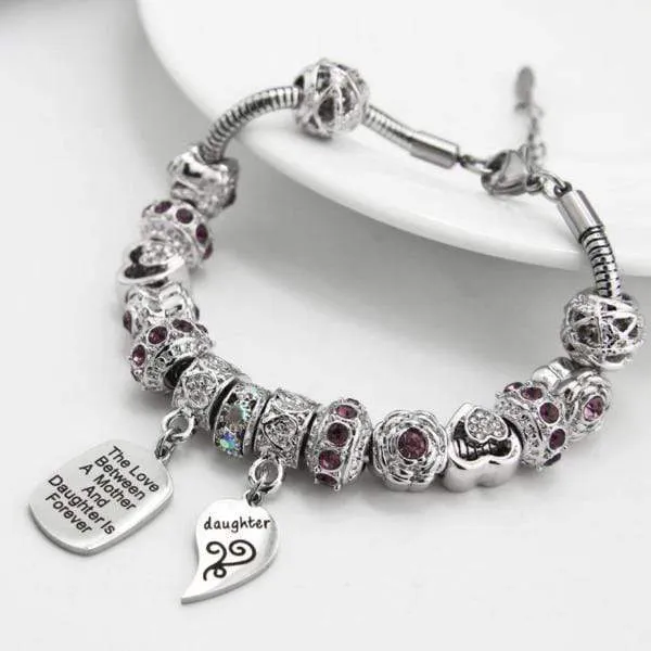 Mother Daughter Eternal Love Bracelets