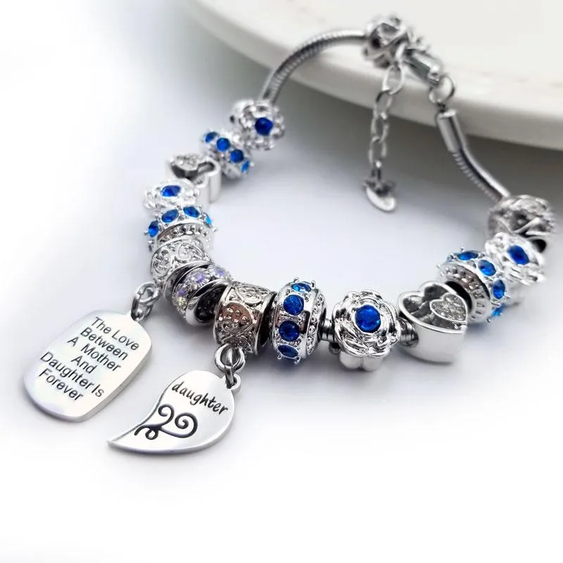 Mother Daughter Eternal Love Bracelets