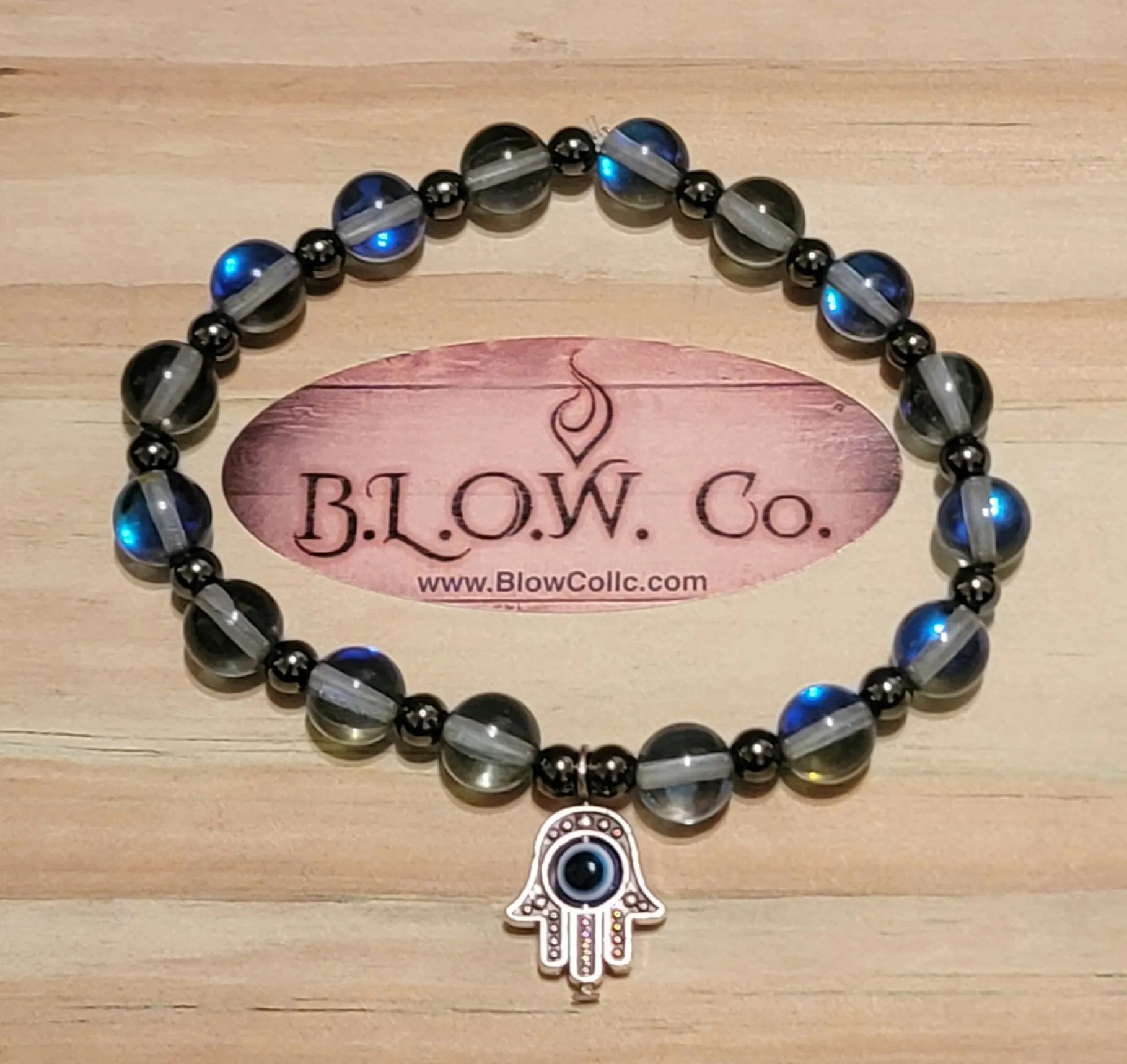 Mystic Grey Aura Quartz