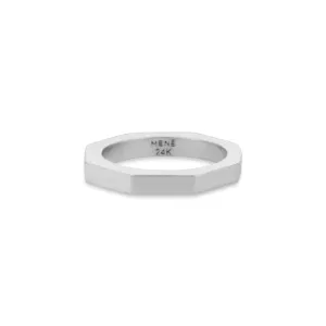 Narrow Octagon Ring