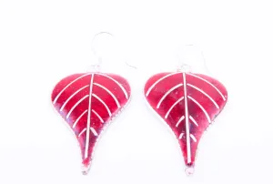 Nepalese Leaf Earrings