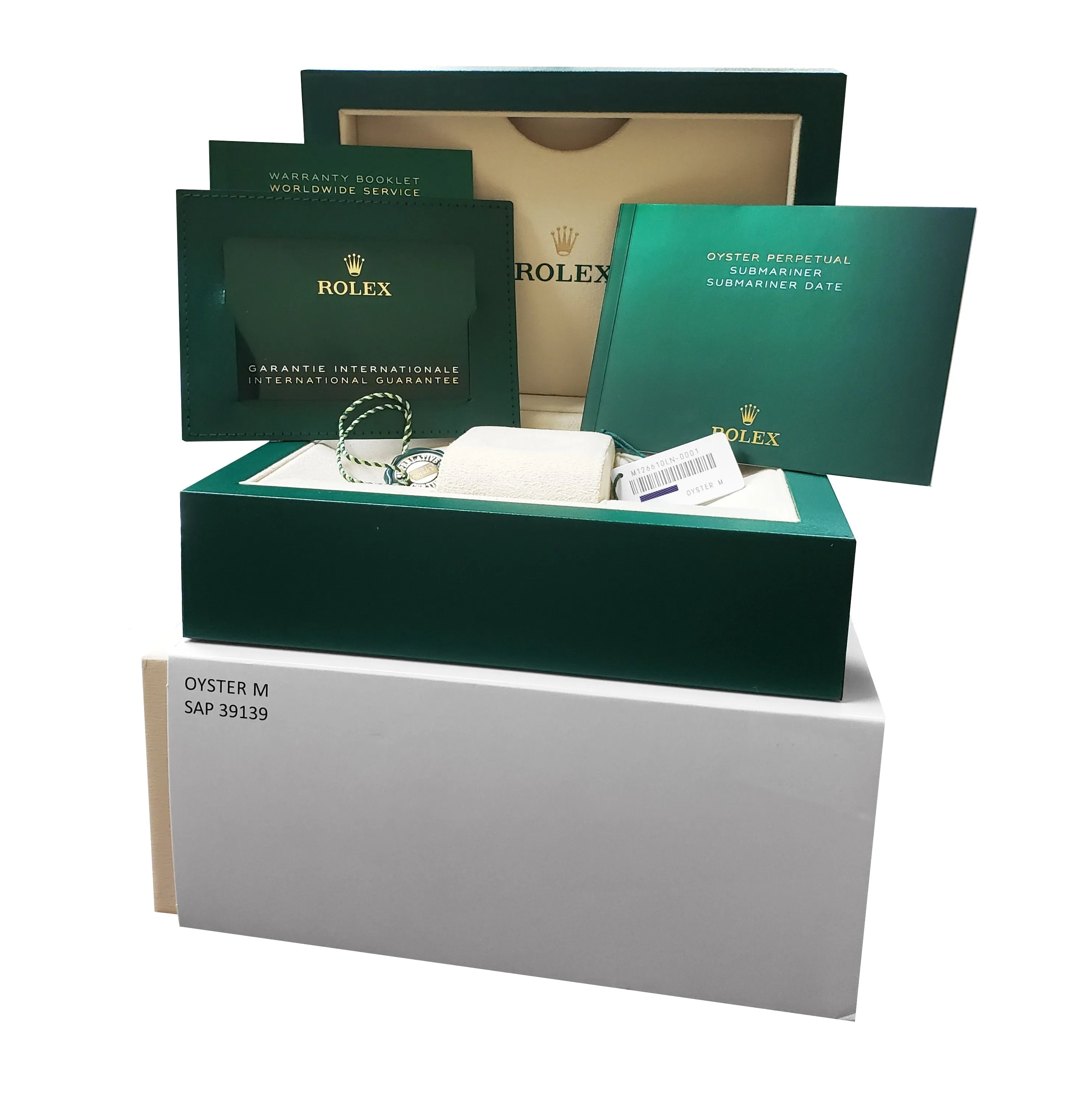 NEW APRIL 2022 Rolex Submariner 41 Date Steel Black Ceramic Watch 126610 LN