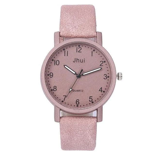 New  Women's Fashion Leather Wrist Watch For Women and Ladies Excelent Gift  For Women and Girls