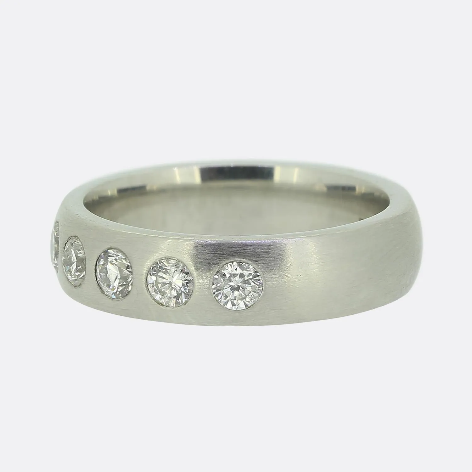 Nine-Stone Diamond Band Ring