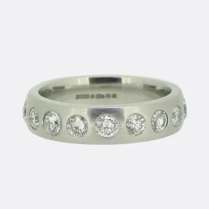 Nine-Stone Diamond Band Ring