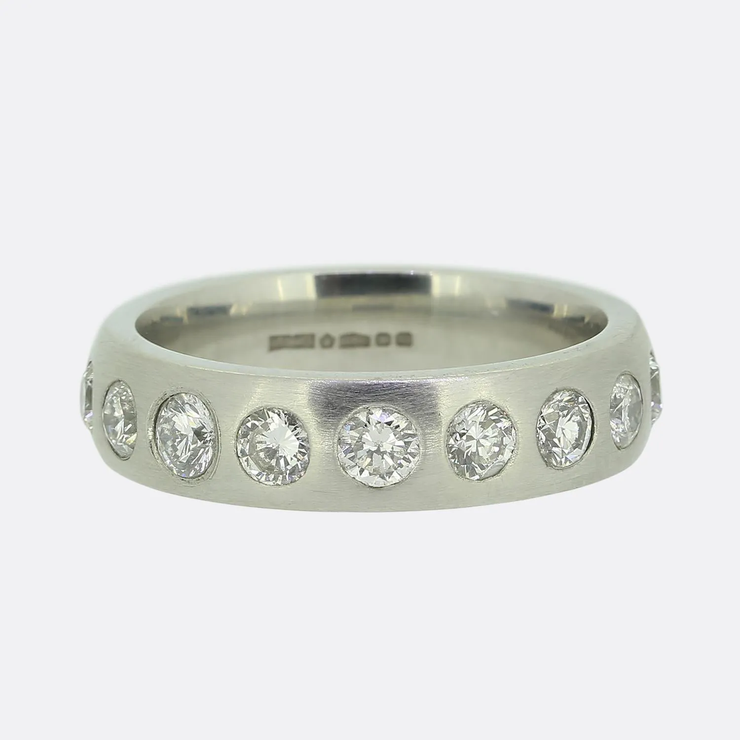 Nine-Stone Diamond Band Ring