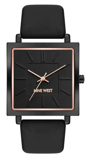 Nine West Black Dial Analog Watch For -  Ladies NW-2923GYBK