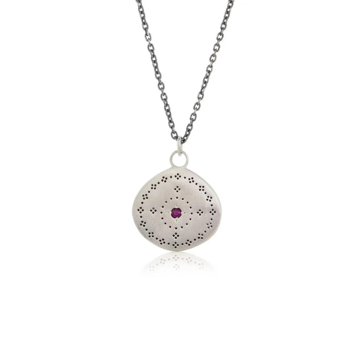 Nostalgia Pendant with Ruby