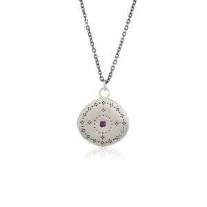 Nostalgia Pendant with Ruby