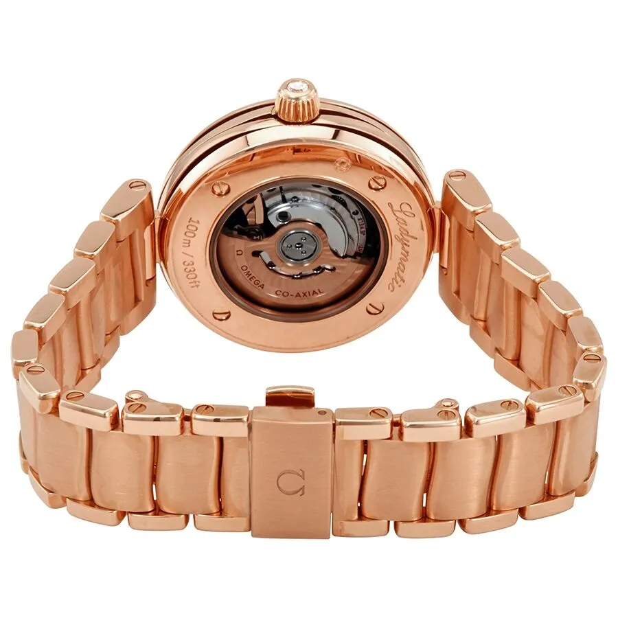 Omega De Ville Ladymatic 18kt Rose Gold Automatic Ladies Watch 425.65.34.20.63.001