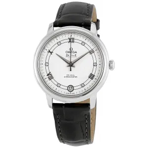 Omega Prestige Automatic Diamond Silver Dial Ladies Watch 424.13.33.20.52.002