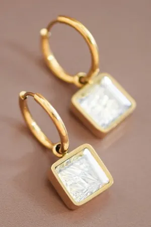 Opulent Drop Gold Earrings