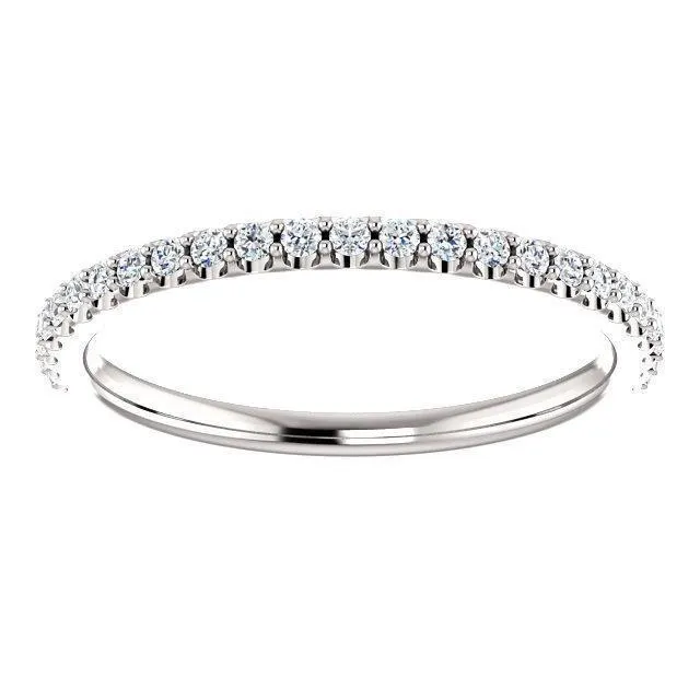 Oval Crushed Ice Moissanite 6 Prongs Diamond Accent Ice Solitaire Ring