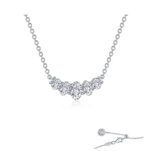 Oval Five-Stone Necklace