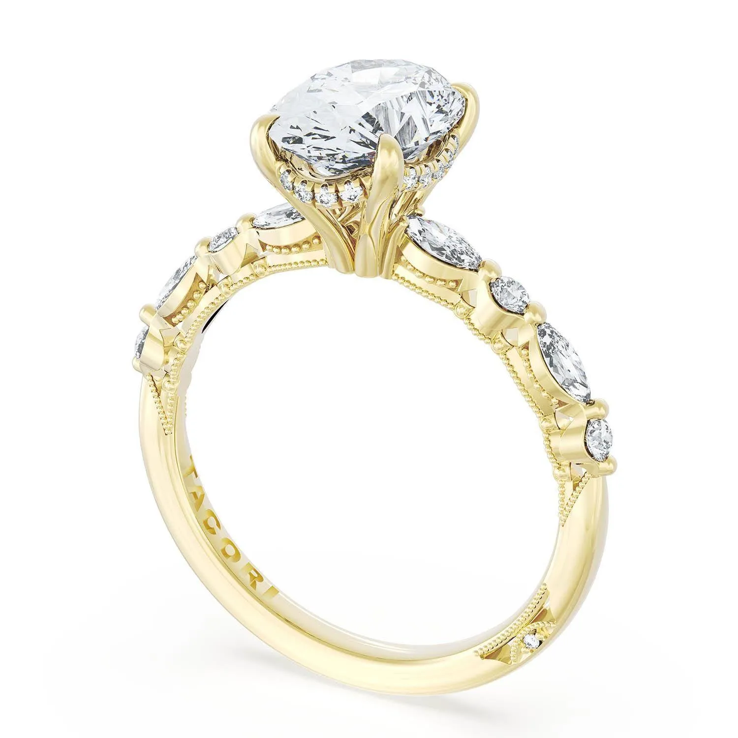 Oval Solitaire Engagement Ring