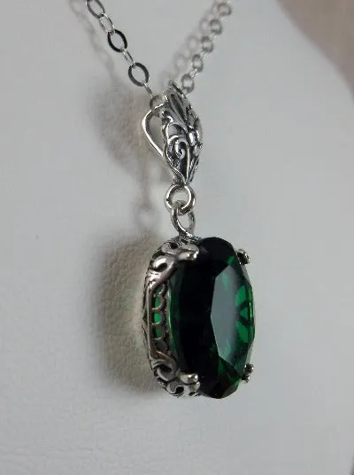 P70, Edward Pendant, Choice of Gemstone, Vintage Style Edwardian Necklace #P70