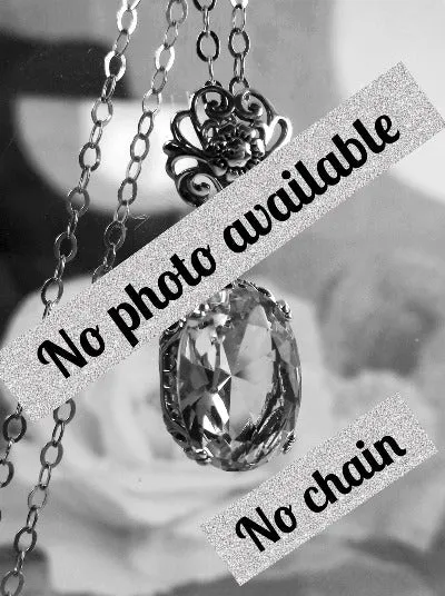 P70, Edward Pendant, Choice of Gemstone, Vintage Style Edwardian Necklace #P70