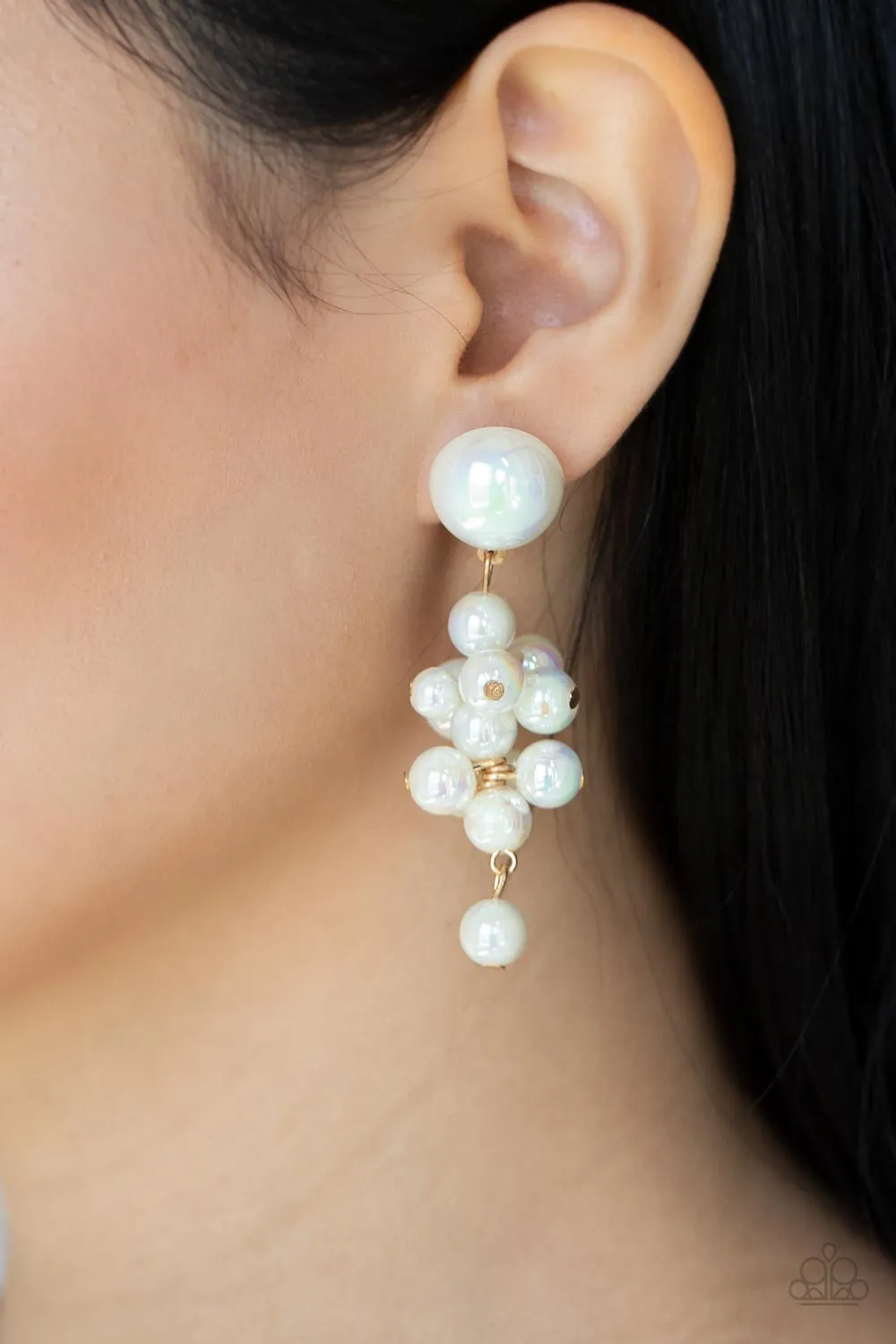 Paparazzi Dont Rock The YACHT - Gold Earrings
