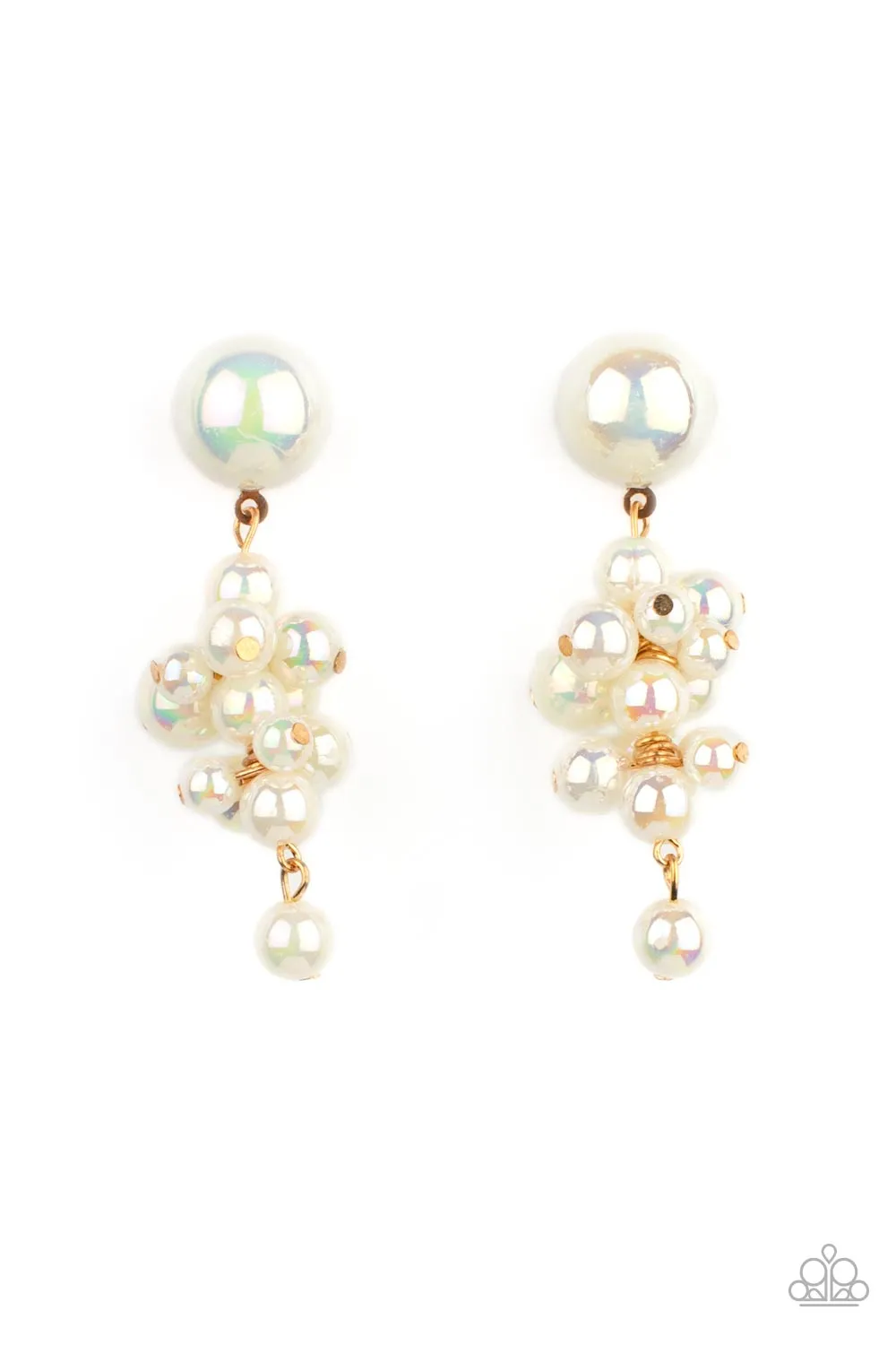 Paparazzi Dont Rock The YACHT - Gold Earrings