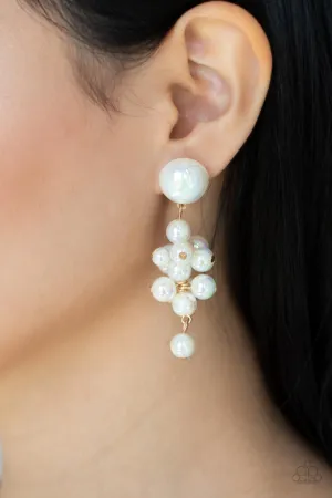 Paparazzi Dont Rock The YACHT - Gold Earrings