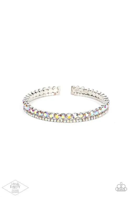 Paparazzi Fairytale Sparkle - Multi Bracelet - Pink Diamond Life of the Party Exclusive