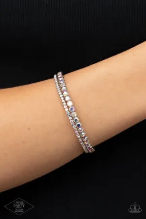 Paparazzi Fairytale Sparkle - Multi Bracelet - Pink Diamond Life of the Party Exclusive
