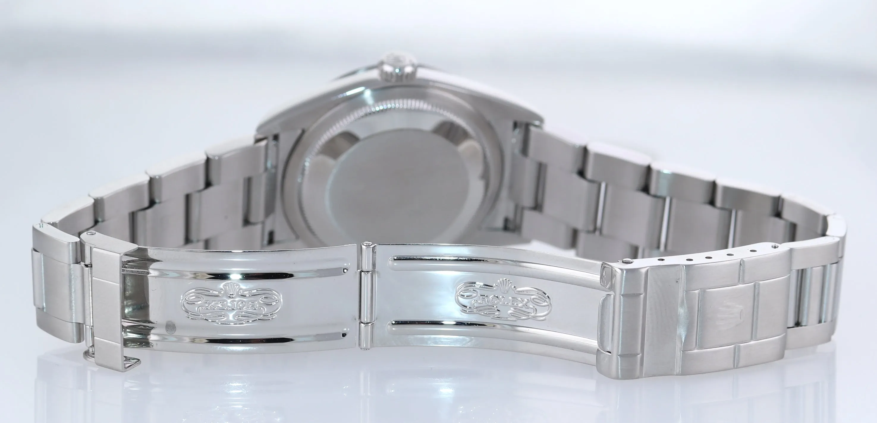 PAPERS 2007 Rolex Explorer I Black 36mm 114270 Steel Black Arabic Watch Box
