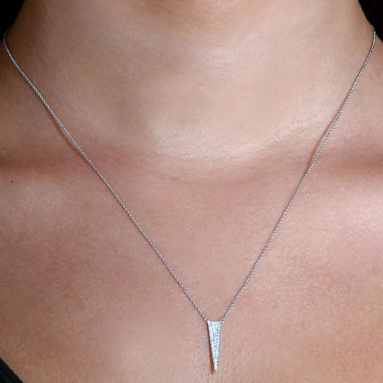 Pave Fashion 0.10 ctw Diamond Necklace Pendant
