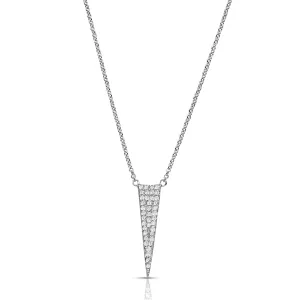 Pave Fashion 0.10 ctw Diamond Necklace Pendant