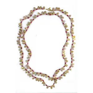 Pearl & Ruby Necklace