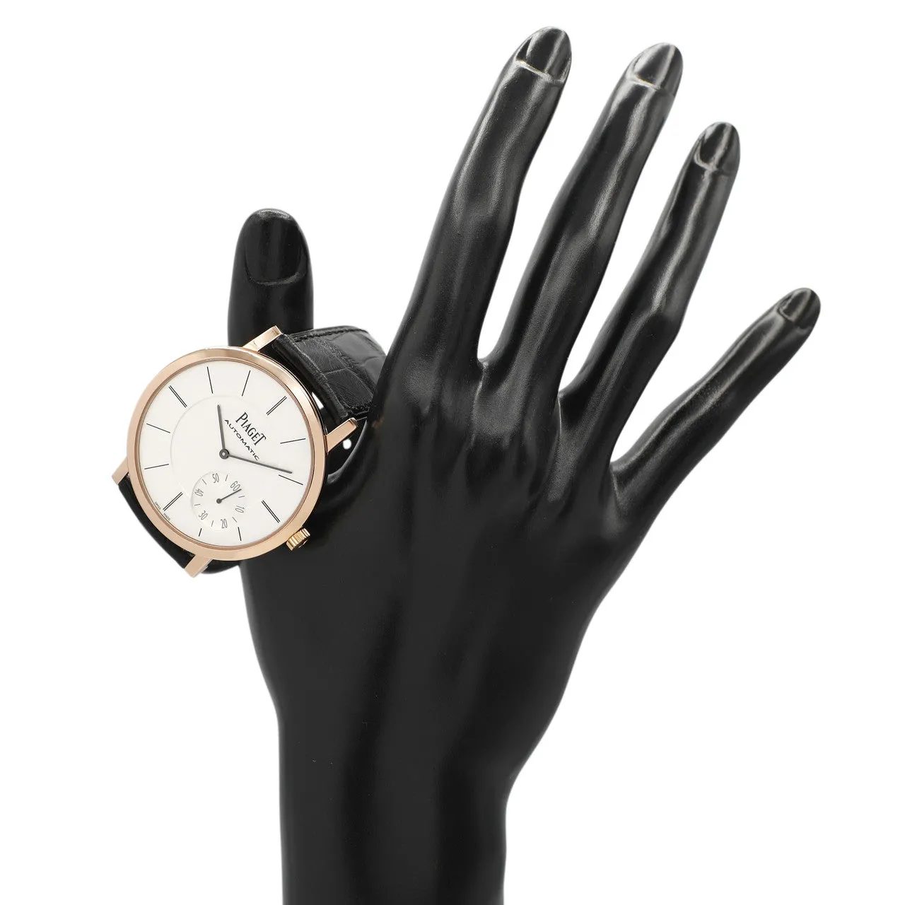 Piaget 18K Rose Gold Altiplano 43mm Automatic Watch G0A35131
