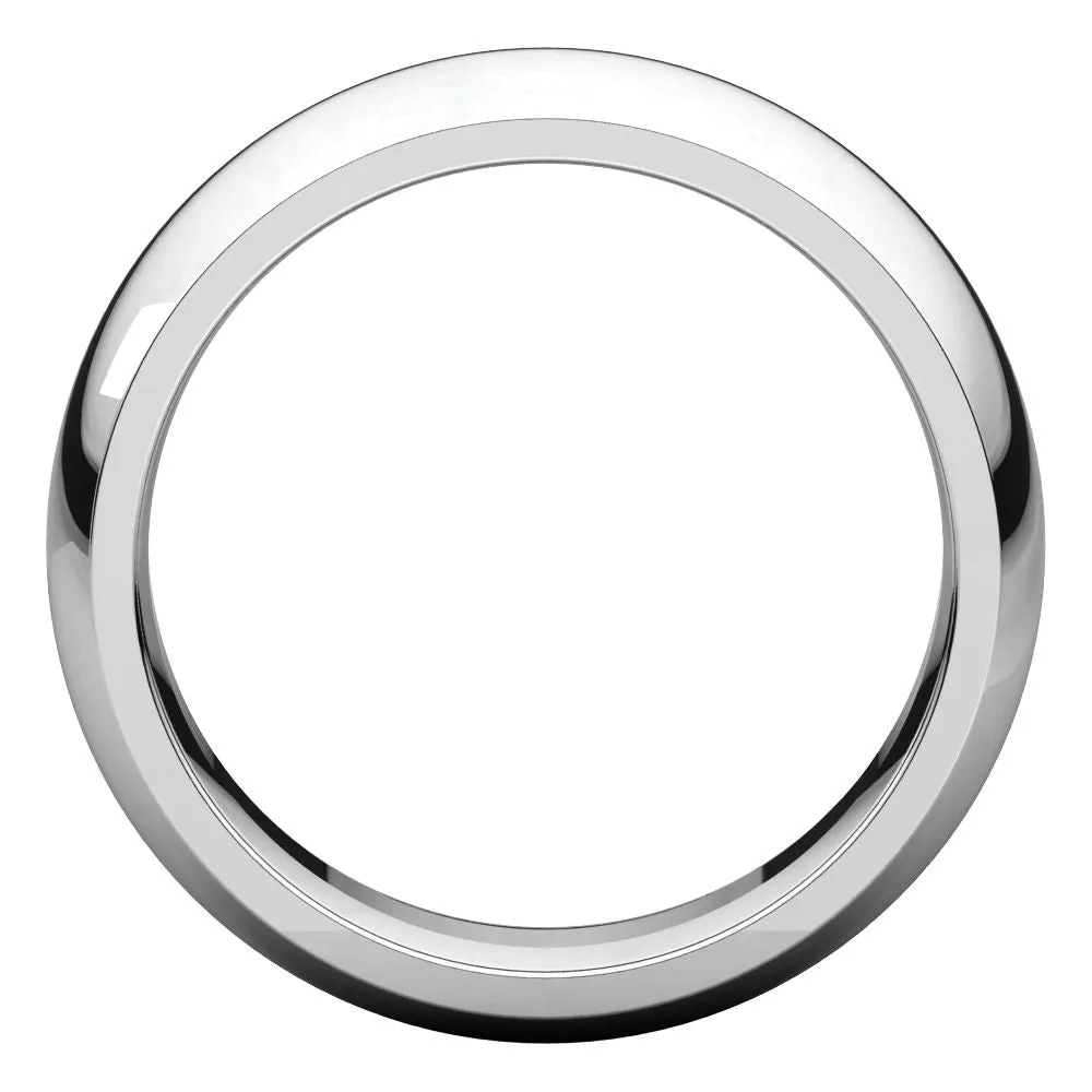 Platinum 7mm Comfort Fit Band, Size 11