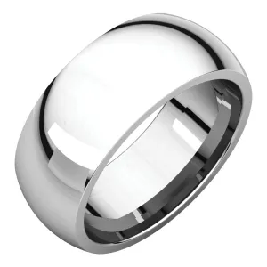 Platinum 8mm Comfort Fit Band, Size 11.5