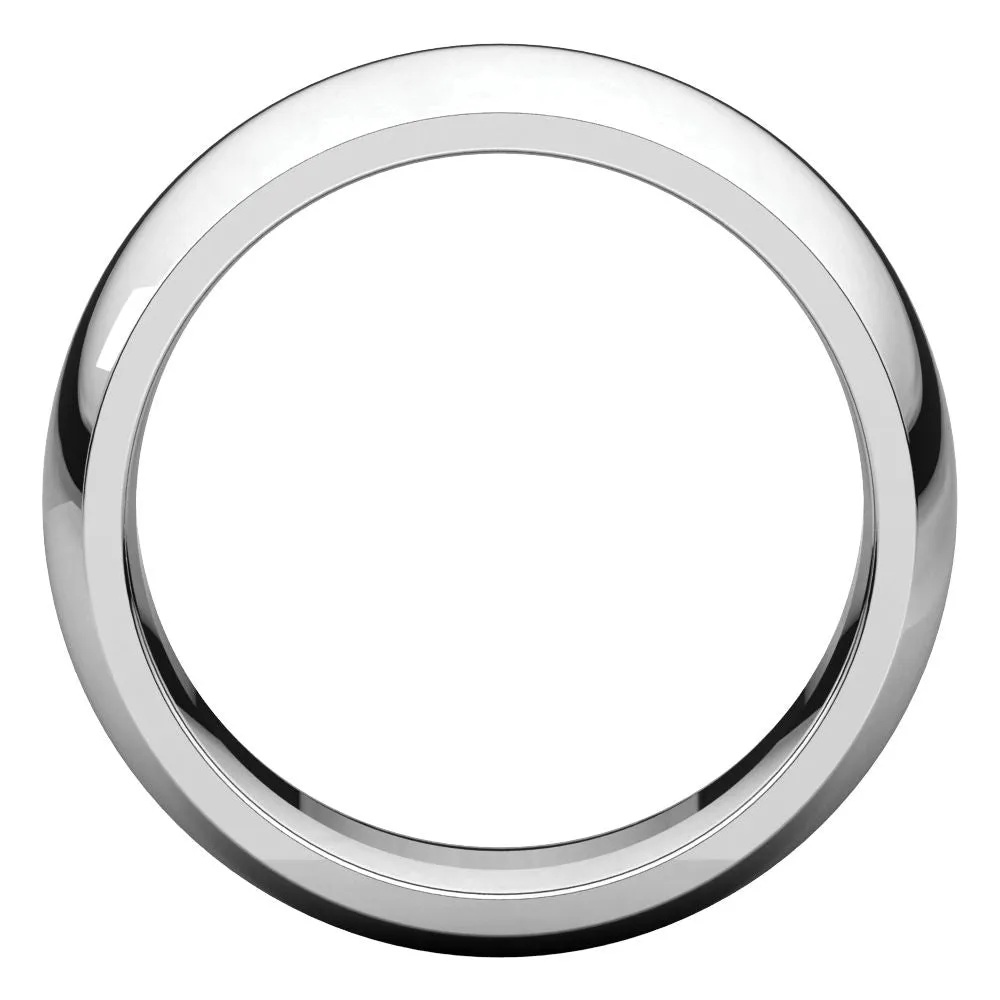 Platinum 8mm Comfort Fit Band, Size 11.5