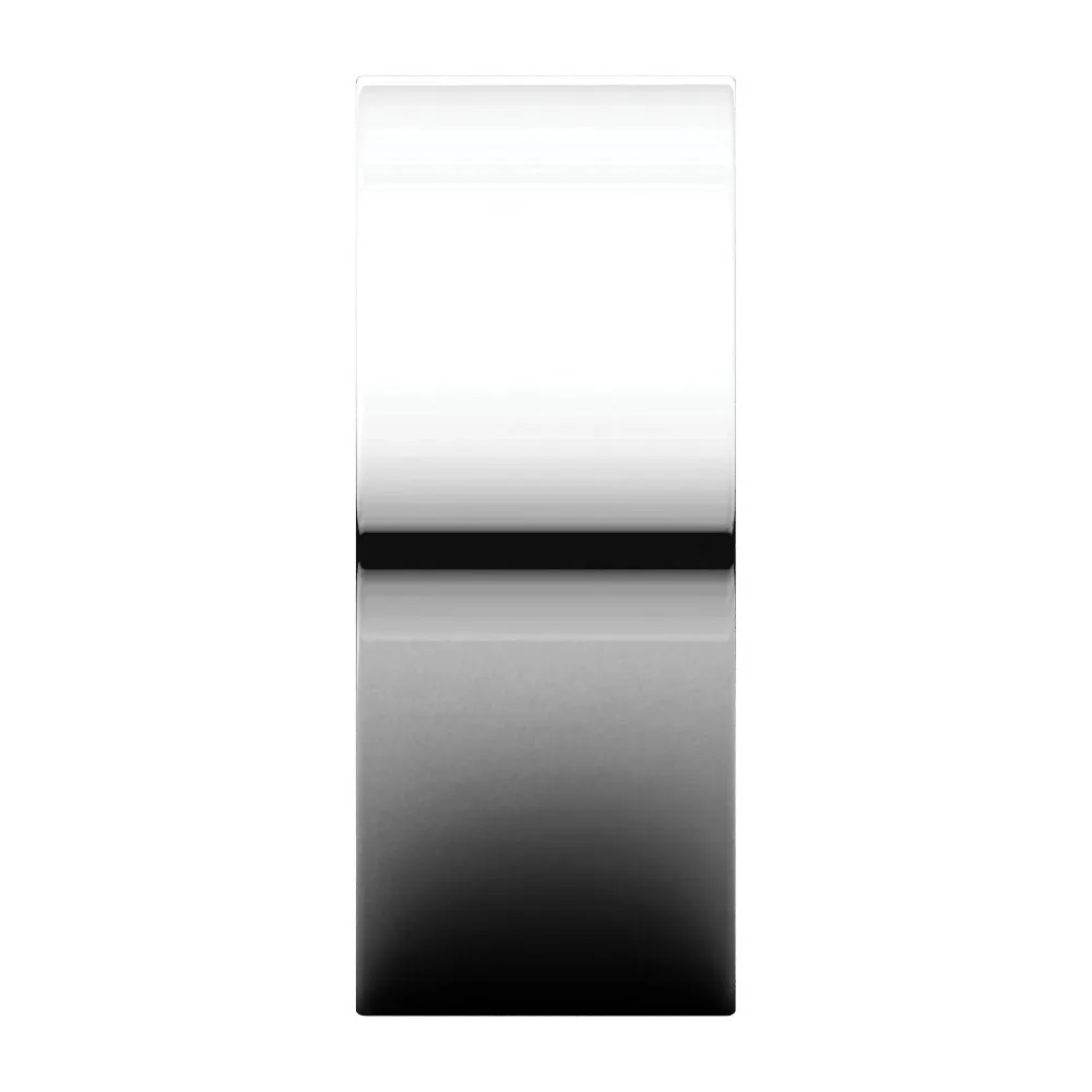 Platinum 8mm Flat Band, Size 7