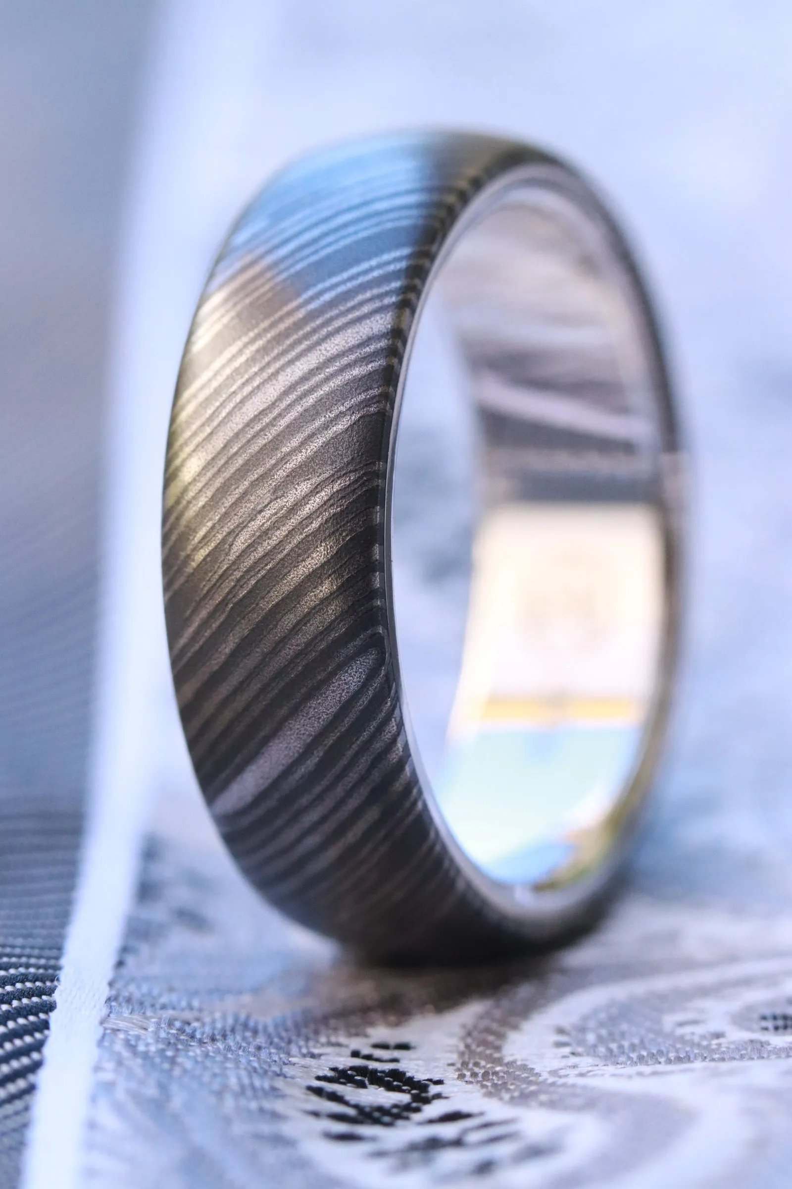 Platinum & Niobium Zirconium ring (set) 2 rings