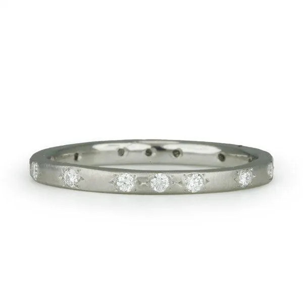 Platinum and Diamond "Thinnest" Band