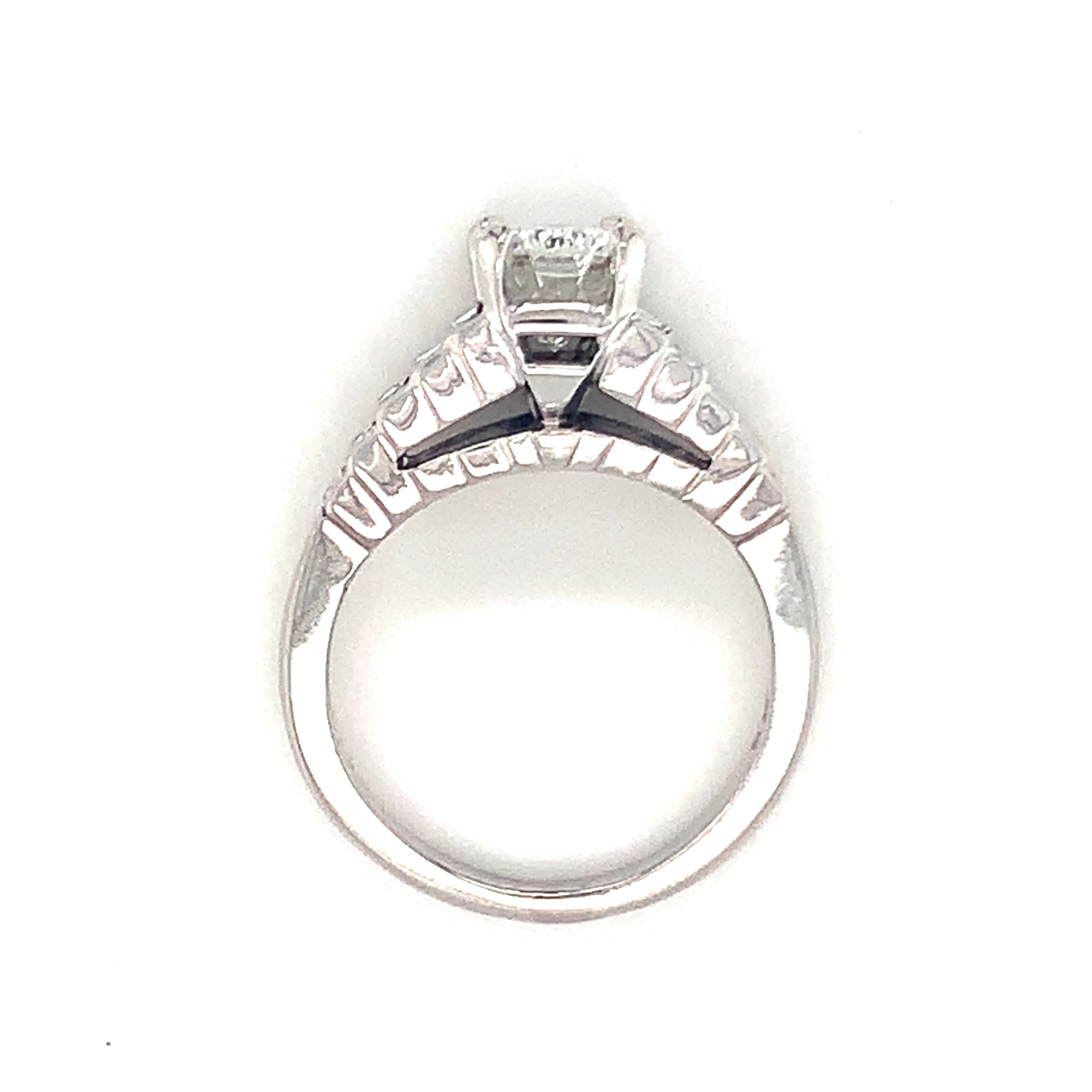 PLATINUM DIAMOND SOLITAIRE RING