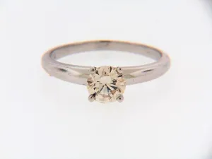 PLATINUM DIAMOND SOLITAIRE RING
